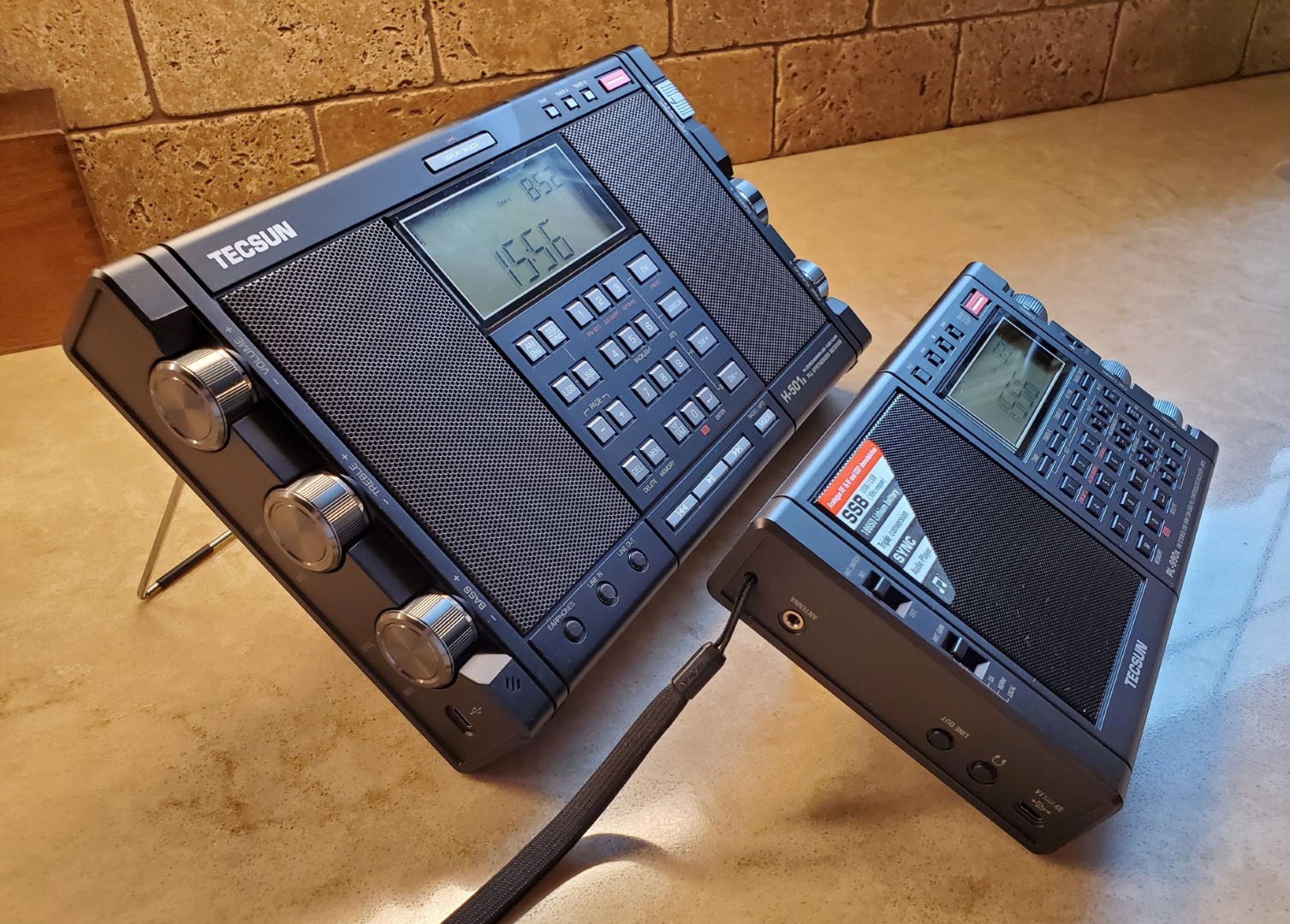 Tecsun H501 Digital Worldband AM FM Shortwave Longwave Radio with SSB Reception, Dual Speakers, ＆ MP3 Player, Matte Black