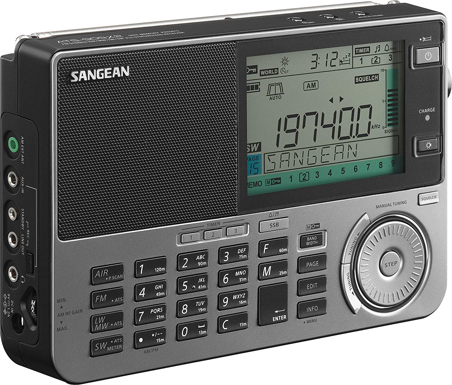 Sangean ANT-60 Portable ShortWave Reel Antenna Online Shopping in